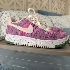 Nike knit Air Force sneakers